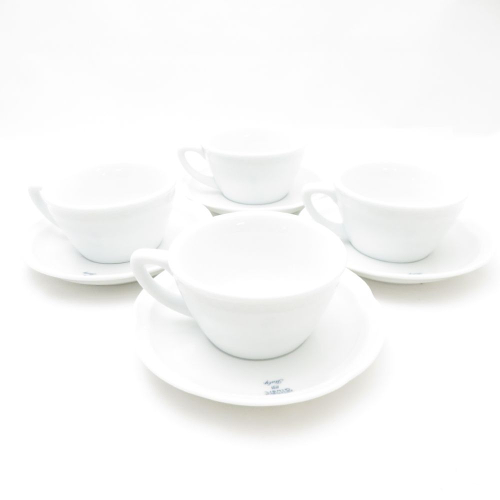 リチャードジノリのボンジョルノブルーロゴ お皿 4枚セット