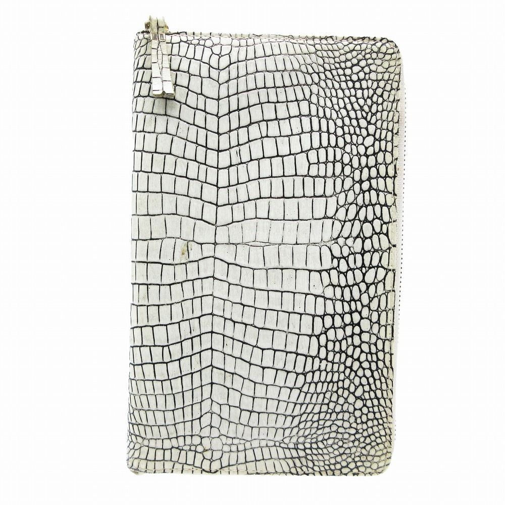 COMMEdesGARCONS コムデギャルソン パスケース クロコダイル 長