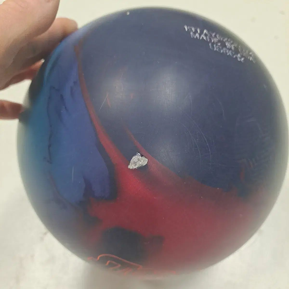 中古ボウリングボール ( 15 ポンド ストームフィジックス ソフト