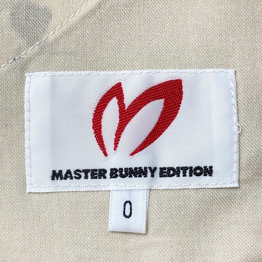 サイズ：0 MASTER BUNNY EDITION マスターバニーエディション  ストレッチスカート 総柄 ホワイト系 [240101448328] ゴルフウェア レディース ストスト サイズ：0 MASTER BUNNY EDITION マスターバニーエディション