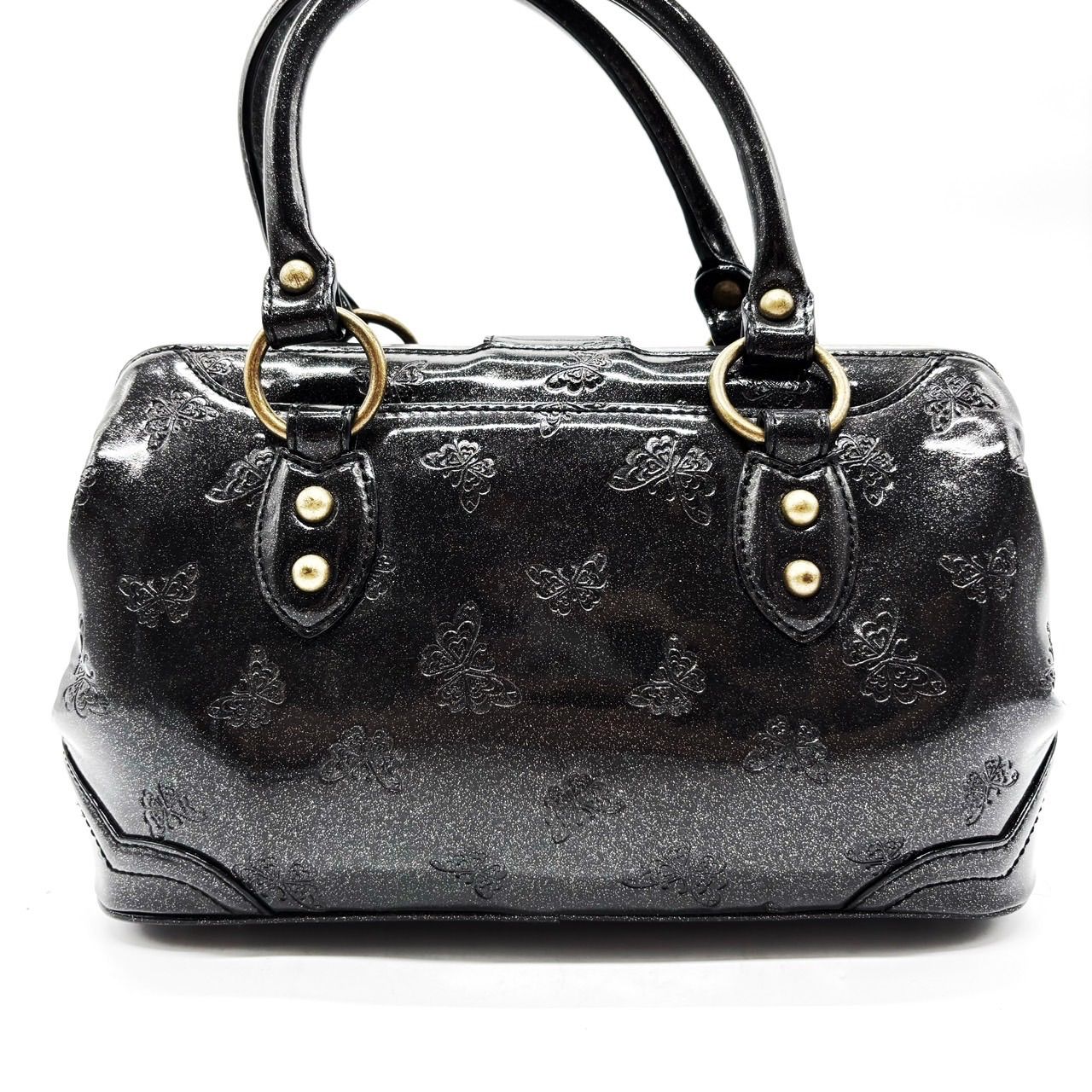 ANNA SUI - 【美品】ANNA SUI アナスイ がま口 ハンドバッグ