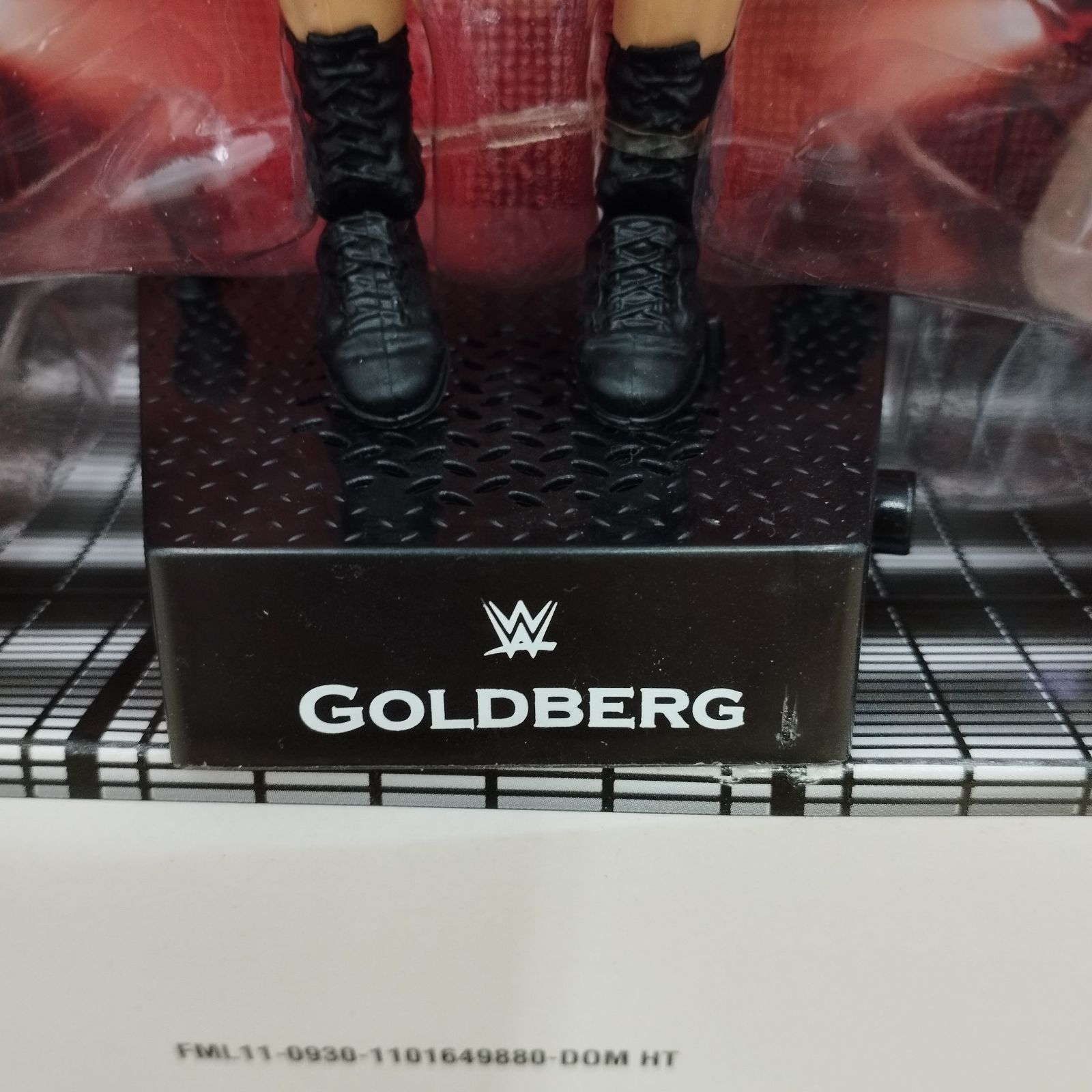 D21414】マテル社 WWE ゴールドバーグ フィギュア - メルカリ