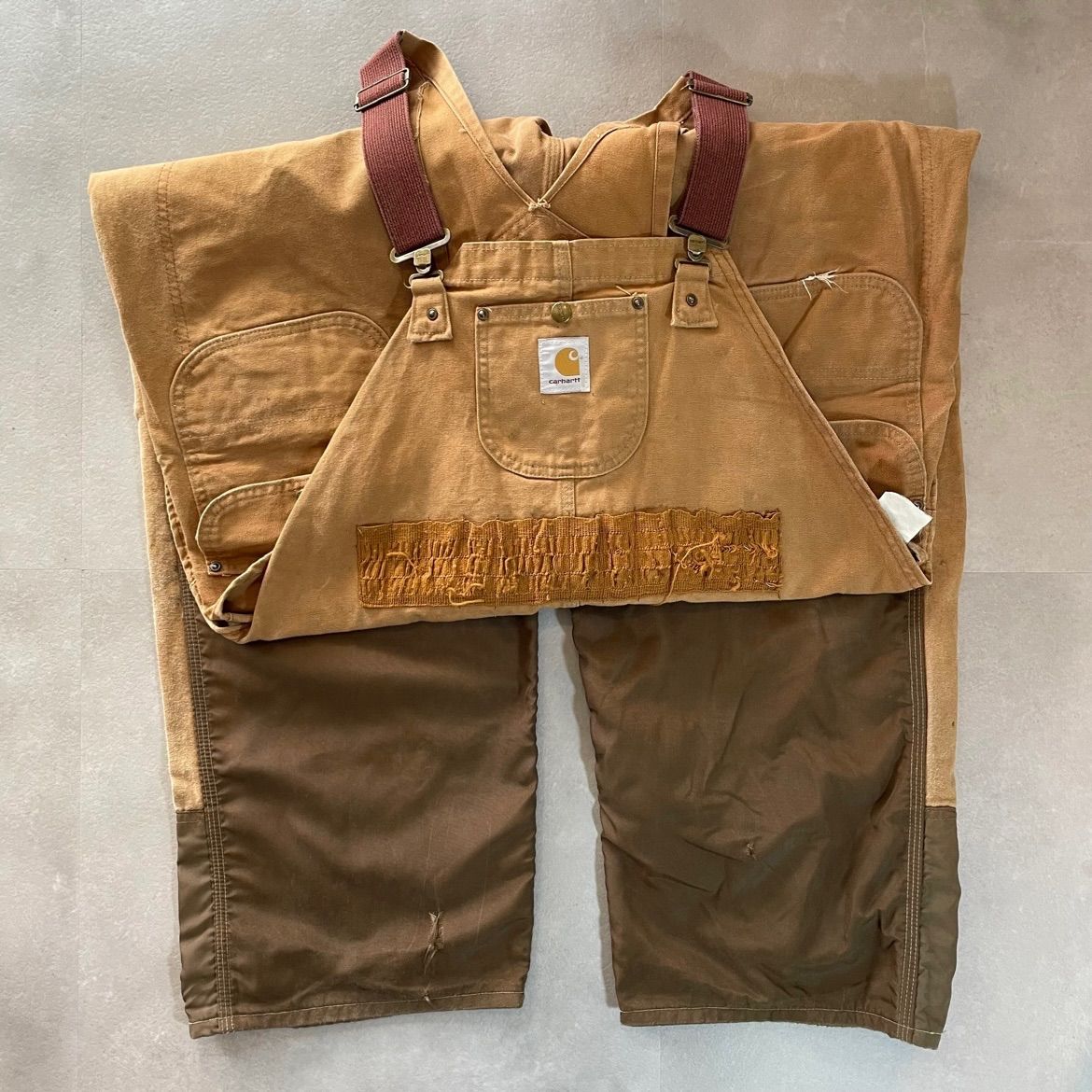 90s 星タグ Carhartt Duck Double Knee Overall カーハート ダブルニー オーバーオール