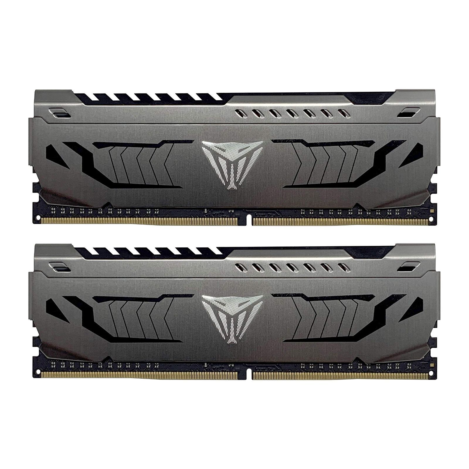 商品 Patriot Viper Steel DDR4 3600MHz PC4-28800 64GB 32GB x 2枚 アルミニウム製ヒートシンク デスクトップ用メモリ PVS464G360C8K
