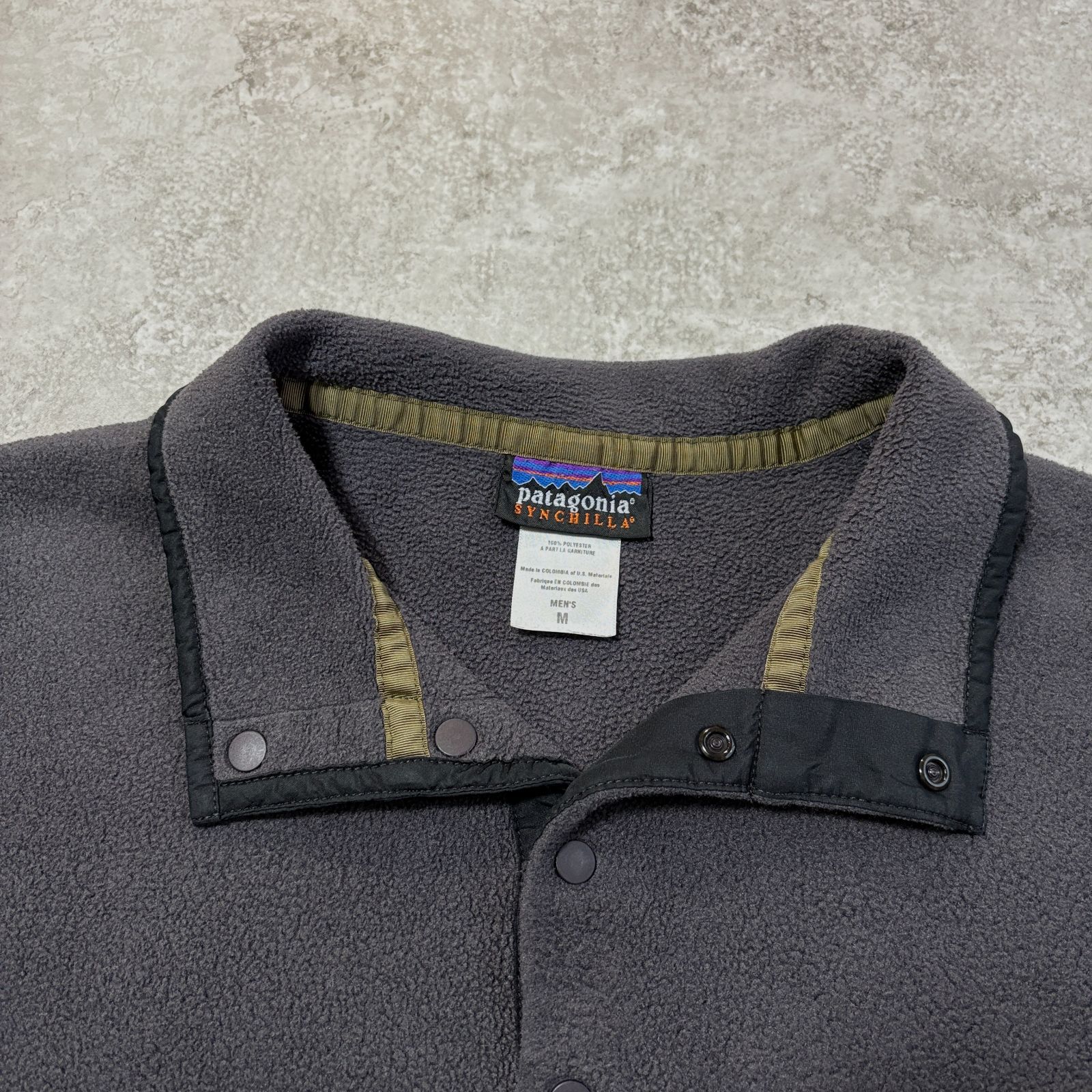 00s 2007年製 patagonia Synchilla Snap T Pullover 【 gray