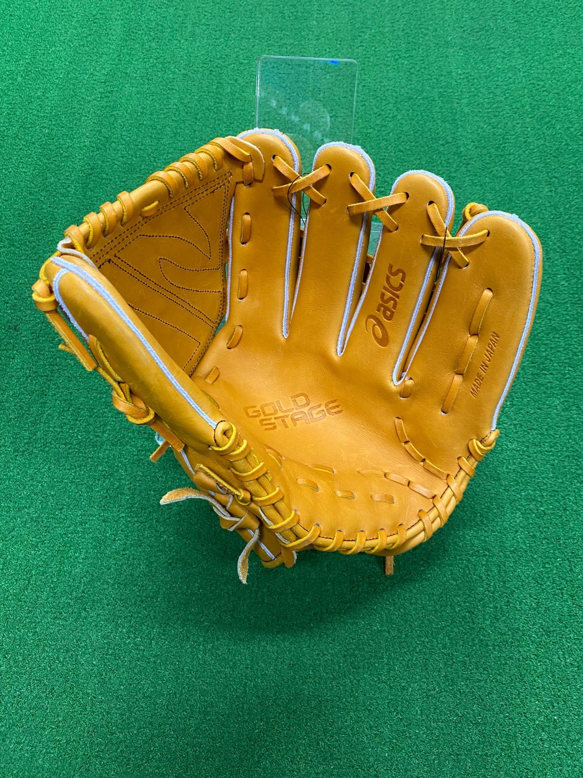 アシックスゴールドステージ硬式 投手用 右投横型 アシックス ゴールド