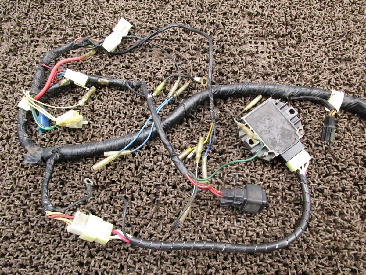 SRX600 メインハーネス A4108 レギュレター イグニッションコイル 3SX ヤマハ 1JK キャブ車 BRIGHTFACE_UK