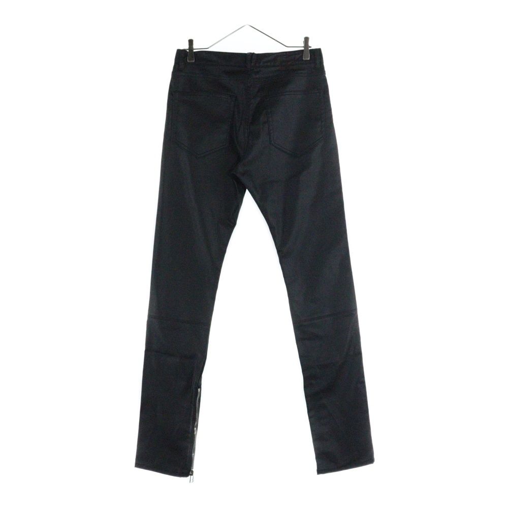 MLVINCE メルヴィンス 23 AW TYPE 3 SLIM PANTS タイプ3 スリムフィット 裾ジップ ロングパンツ ブラック -3 SP 30 BK