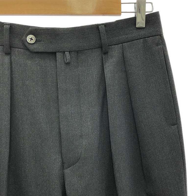 NEAT / ニート | ウール 2タック スラックスパンツ | 44