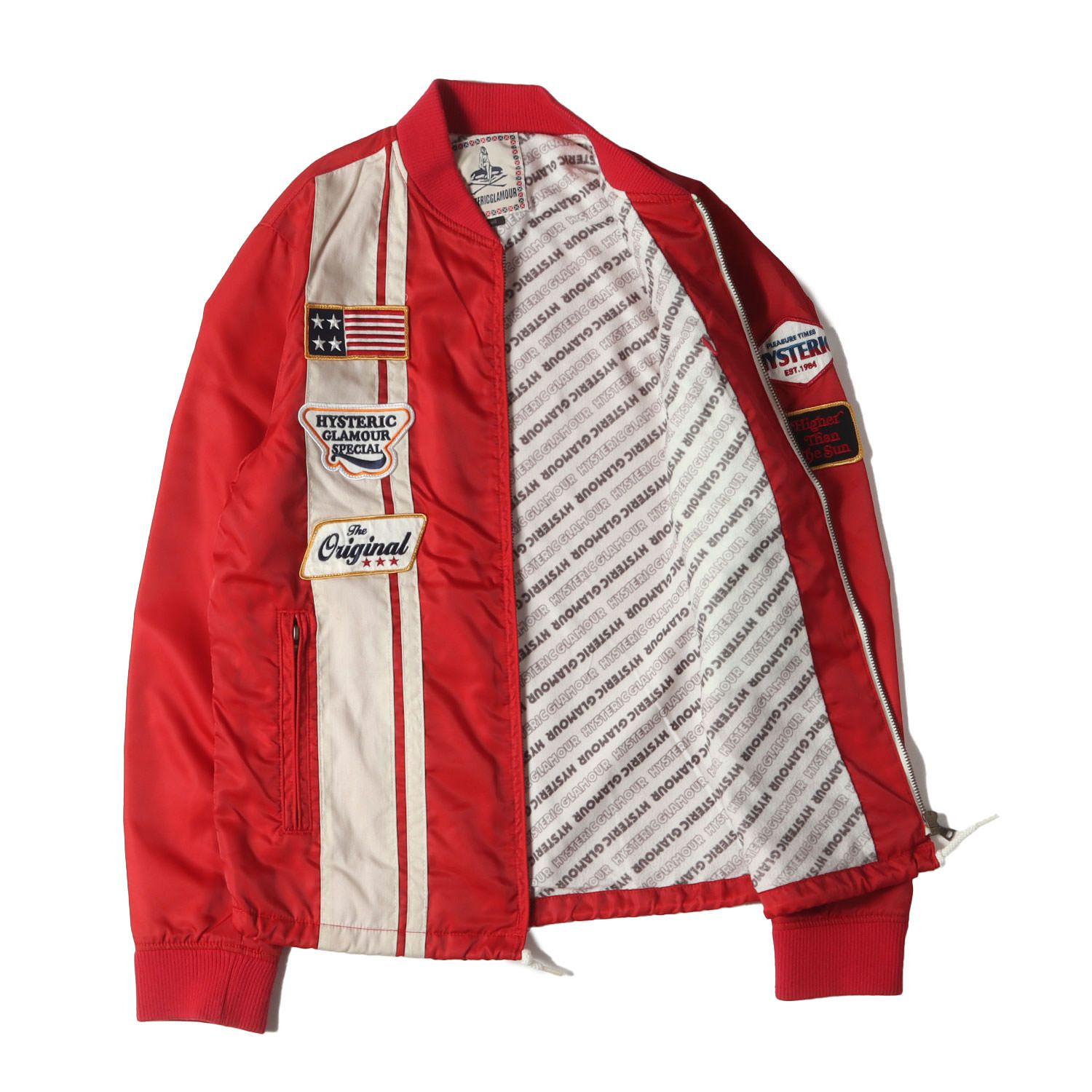 HYSTERIC GLAMOUR ヒステリックグラマー ブルゾン サイズ:S リピート 