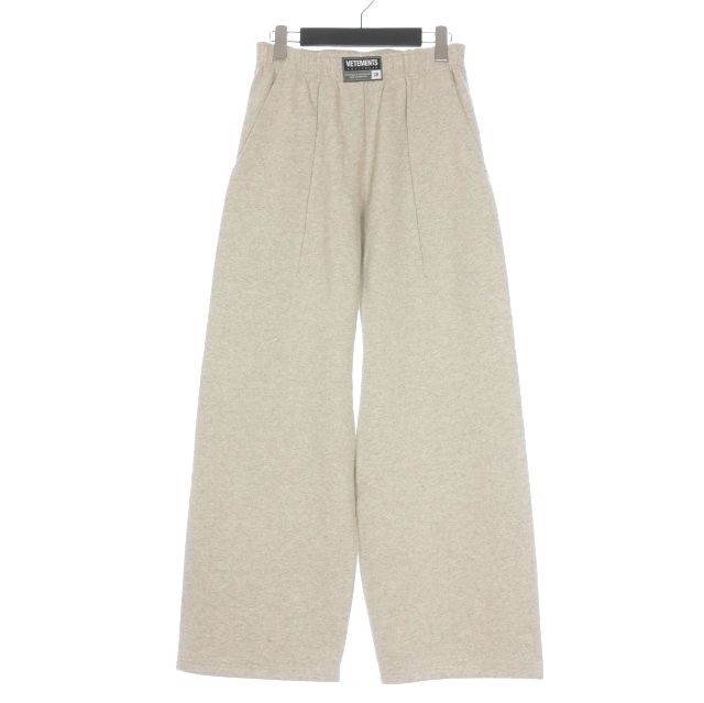 ヴェトモン ベトモン VETEMENTS 20SS ワイド スウェットパンツ S グレー SS20PA135