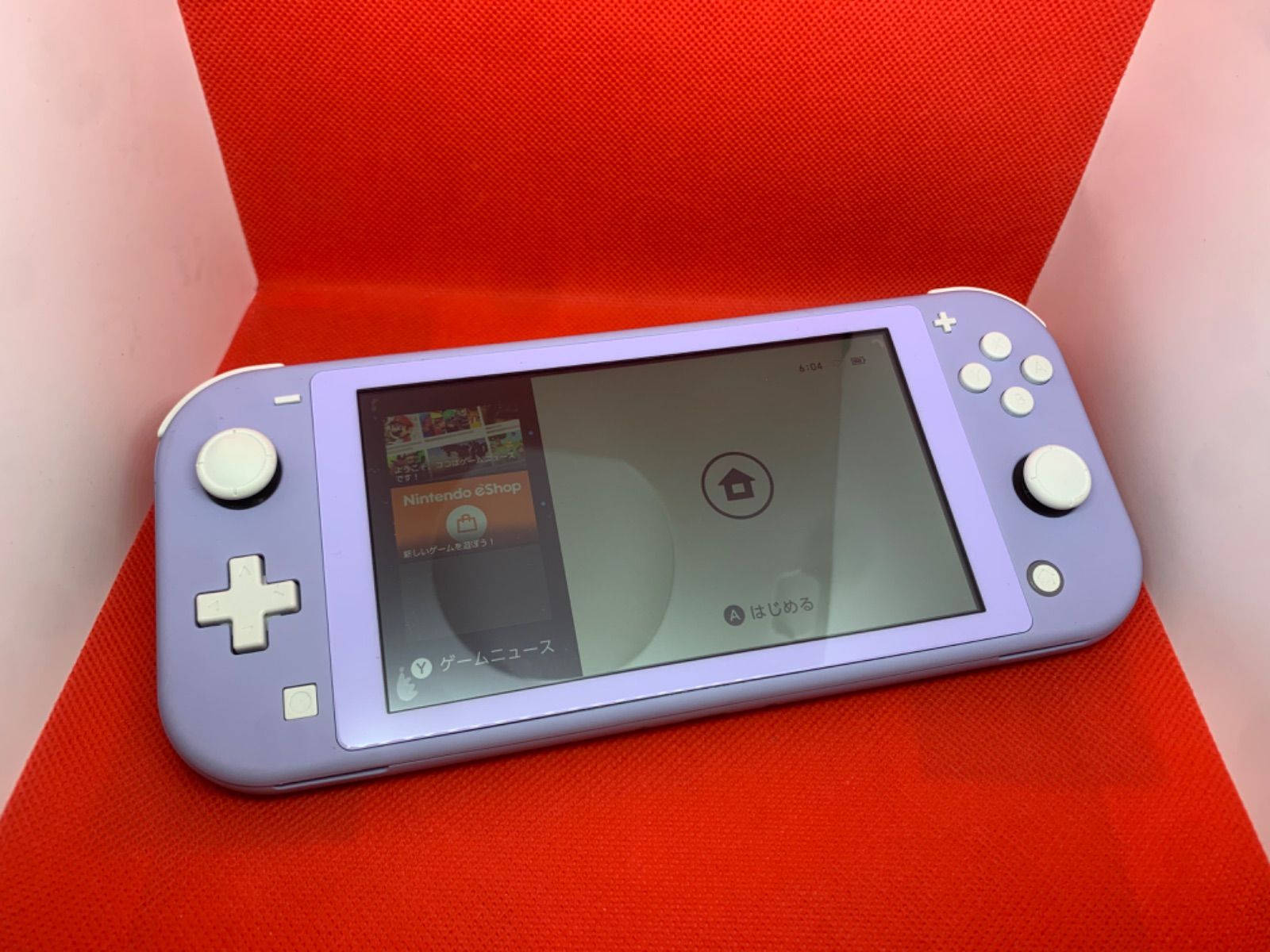 激レア◎Nintendo Switch lite パープル本体◯ソフト1本+コード付○不具合なし○