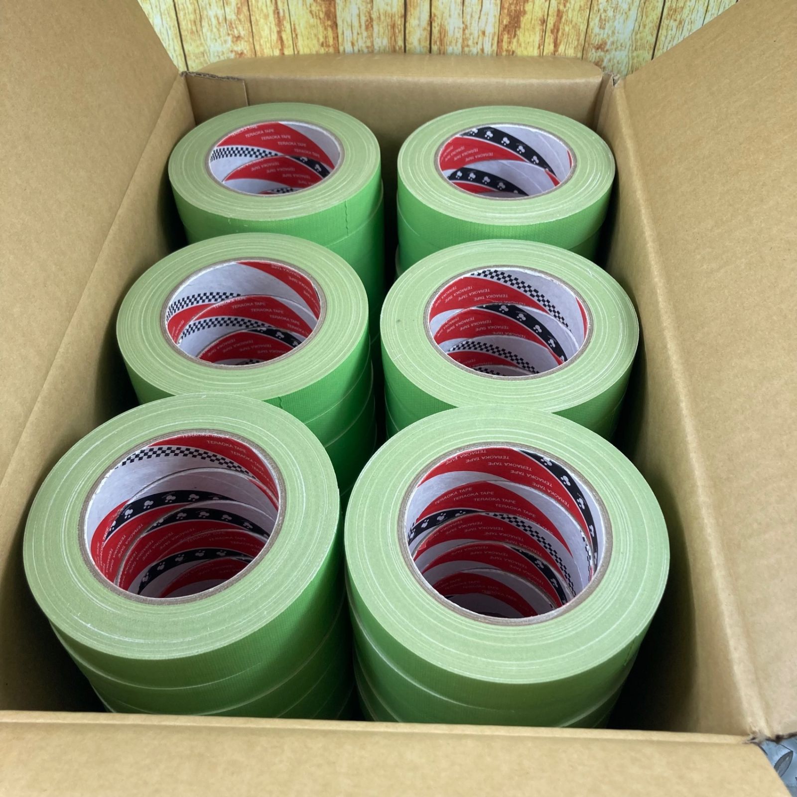 寺岡 養生布テープ 140A ノンパッケージ 25mm×25m 60巻【川崎店 