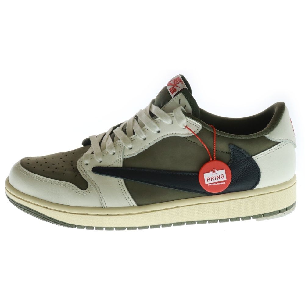 はるたそJORDAN 1 LOW OG SP トラビス　リバースオリーブ Buy Travis Scott x Air Jordan 1 Retro Low OG SP 'Reverse