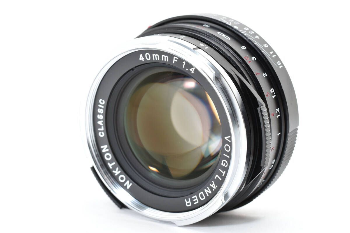 再度値下げ未使用級NOKTON Classic 40mm F1.4 単焦点レンズ NOKTON classic 40mm F1.4 - 株式会社コシナ