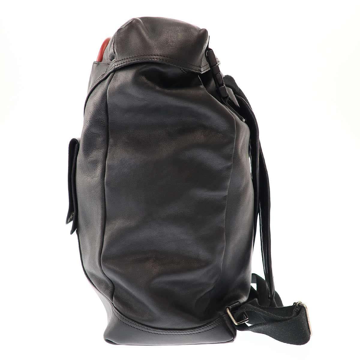 Maison Martin Margiela 11 メゾン マルタン マルジェラ 11 14AW REPLICA Military Parachute  Backpack ミリタリーパラシュートレザーバックパック S35WA0008 ブラック - メルカリ