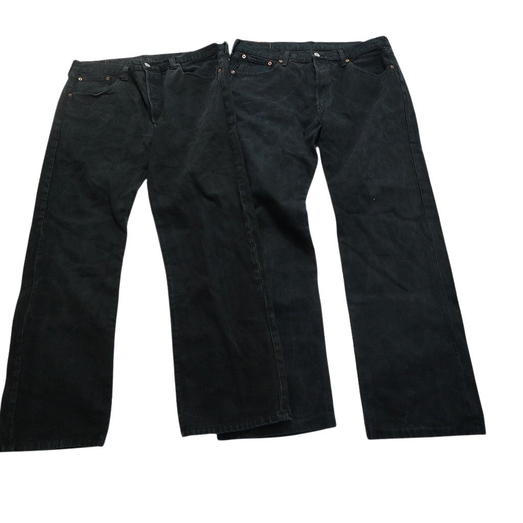 古着卸 まとめ売り リーバイス 501 デニム ブラックデニム パンツ 7枚  