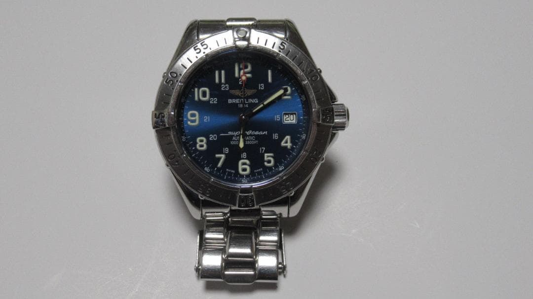 BREITLING スーパーオーシャン A17340 自動巻き 動作確認品 BREITLING