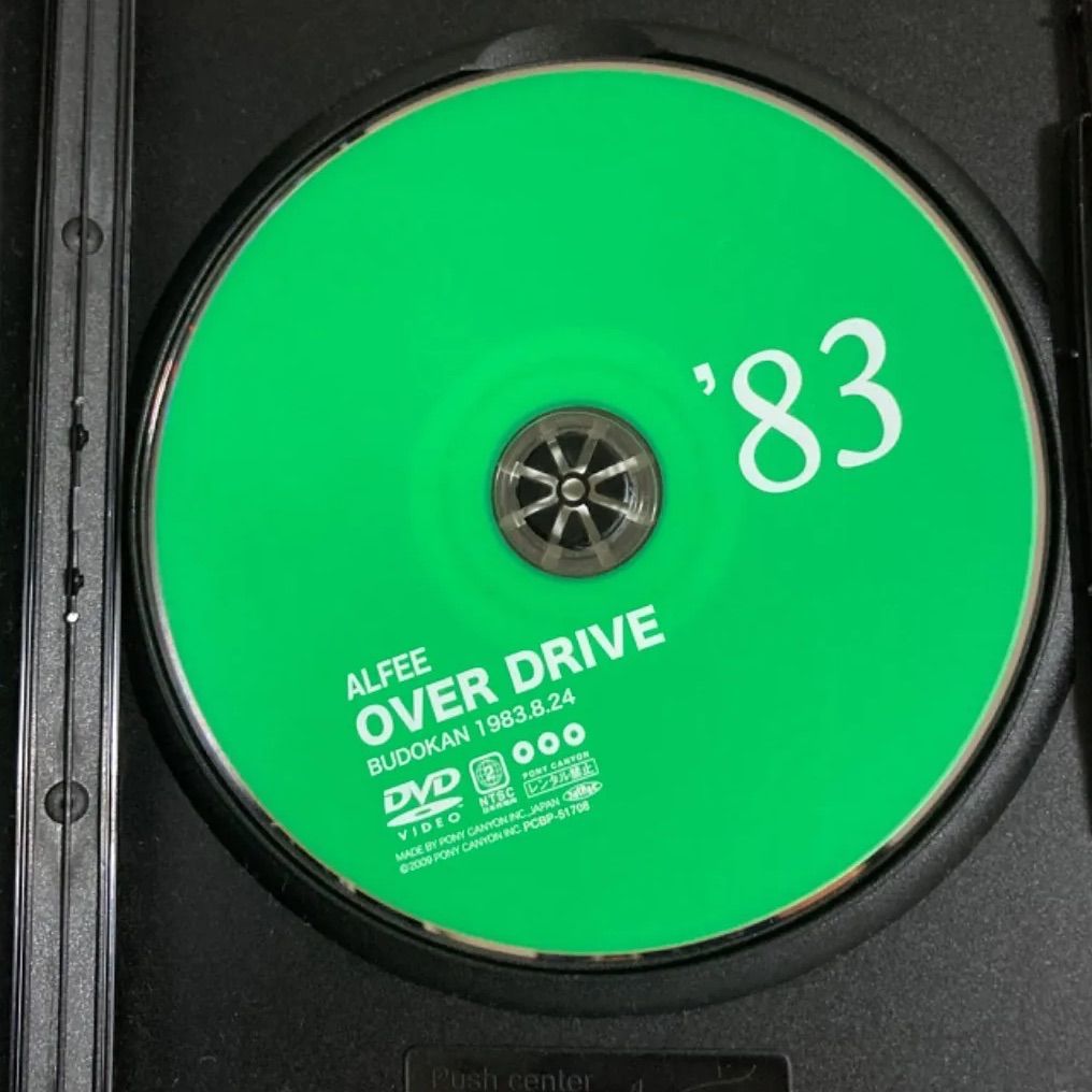 新到着 THE ALFEE ´83 OVER DRIVE DVD - DVD