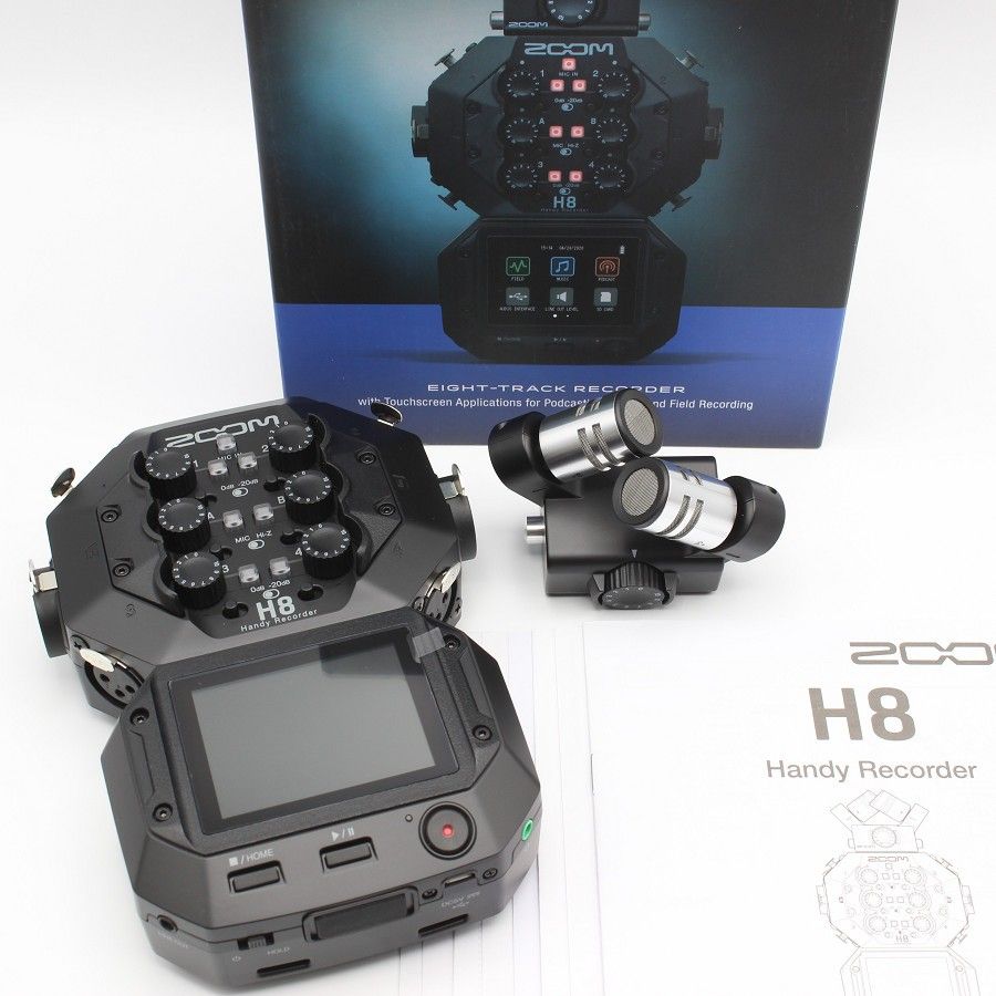 ZOOM H8 Handy Recorder ポッドキャスト対応レコーダー ズーム ハンディレコーダー 本体