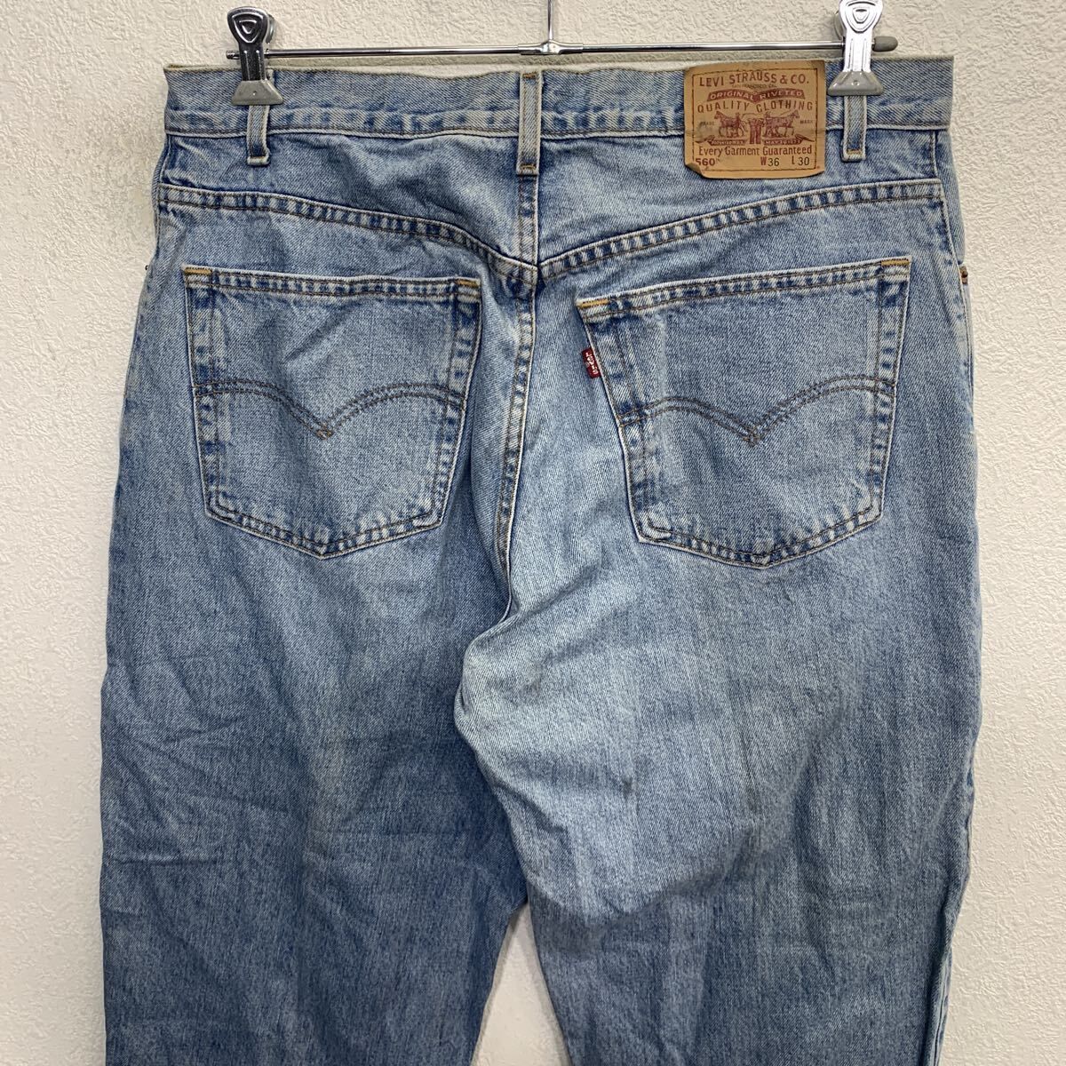 Levi's 560 デニムパンツ W36 ライトブルー リーバイス ジップ Levi's 560 デニムパンツ W36 ライトブルー リーバイス ジップ