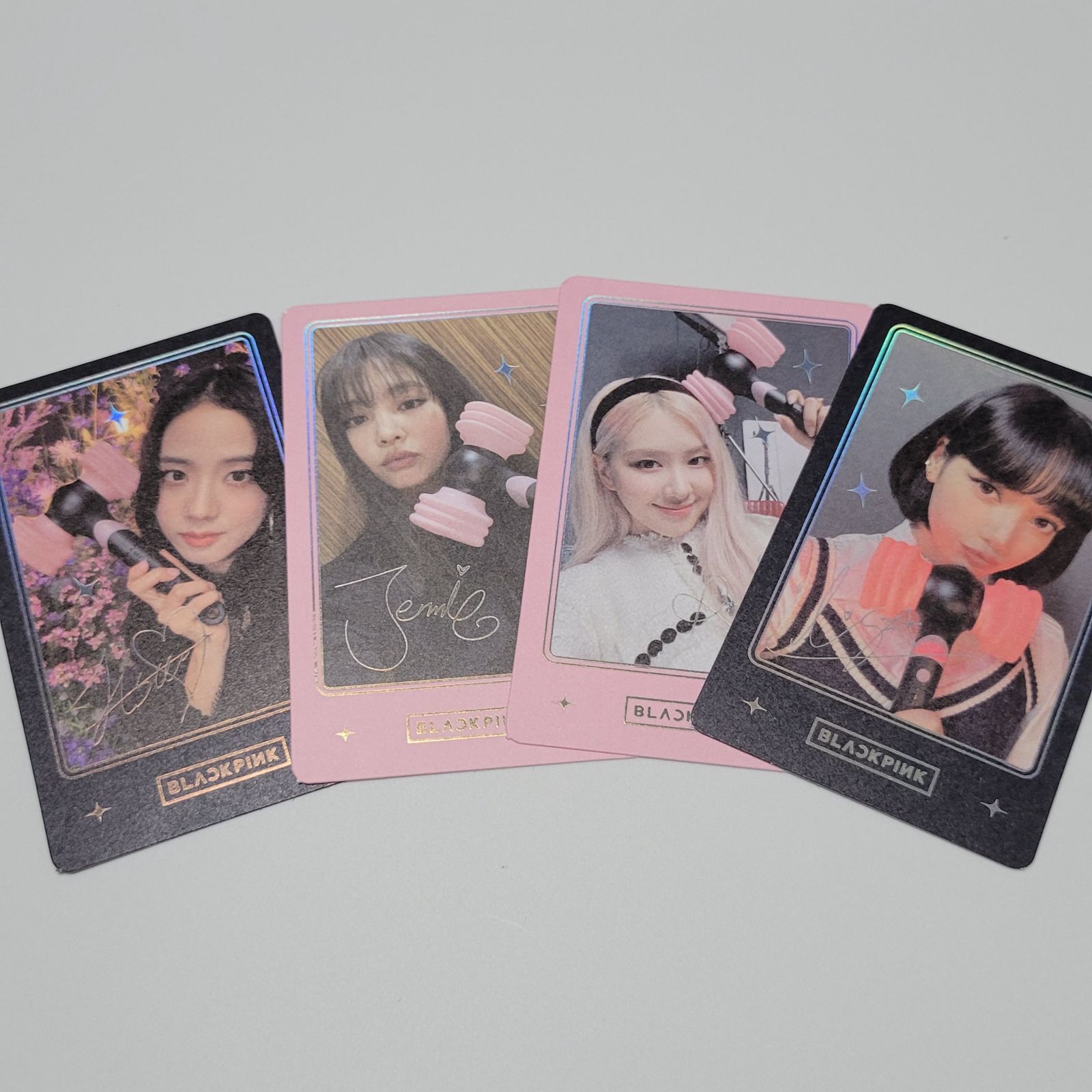 BLACKPINK ペンライト　トレカ　10枚セット 2セット20枚！BLACKPINK ペンライトトレカセット - メルカリ