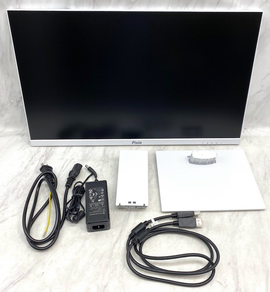 Pixio PX259P 240Hzモニター 本体　ジャンク ジャンク品】 Pixio PX259 Prime White ゲーミングモニター 24.5