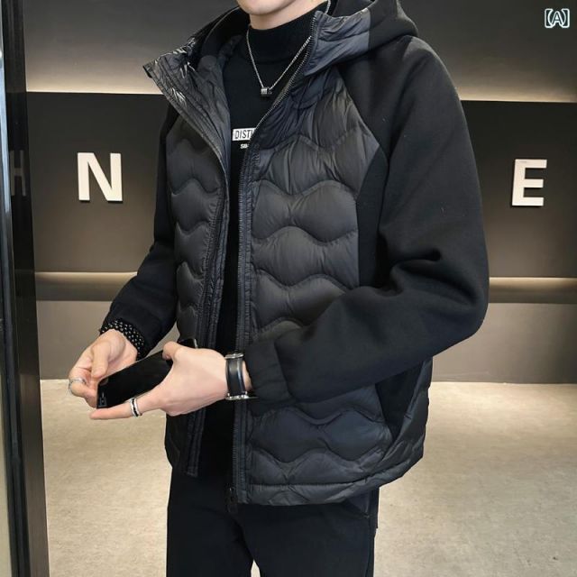 秋冬 コーデ メンズ 服 シンプル ファッション オシャレ 大人 かっこいい 大きいサイズ ストリート 紳士服 軽 薄手 ダウン ジャケット アウター 暖かい ジャケット アウター WWW_OLIVIERBERNSTEIN_COM