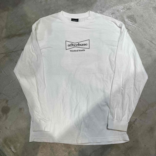 afterbase wasted youth コラボ　長袖 楽天市場】WASTED YOUTH AFTERBASE L/S T-SHIRT SIZE-M VERDY