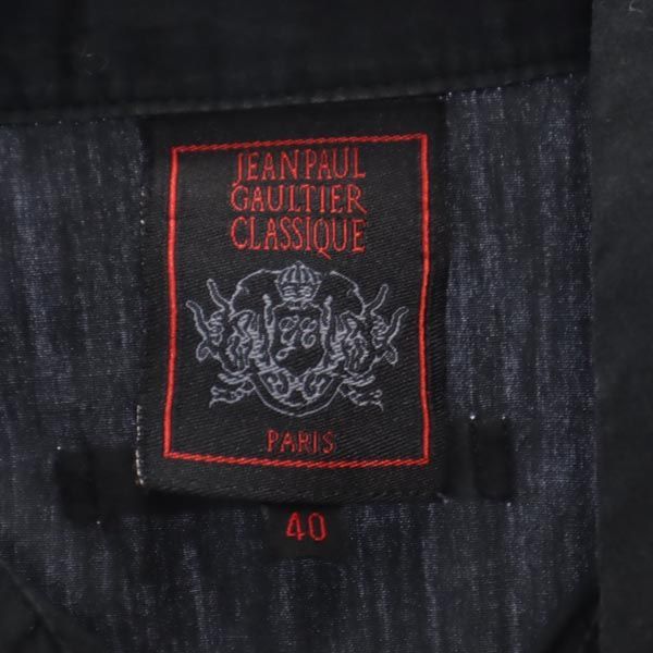 ジャンポールゴルチエ 長袖 シャツ 40 ブラック系 Jean Paul Gaultier レディース 【中古】 【220914】 メール便可