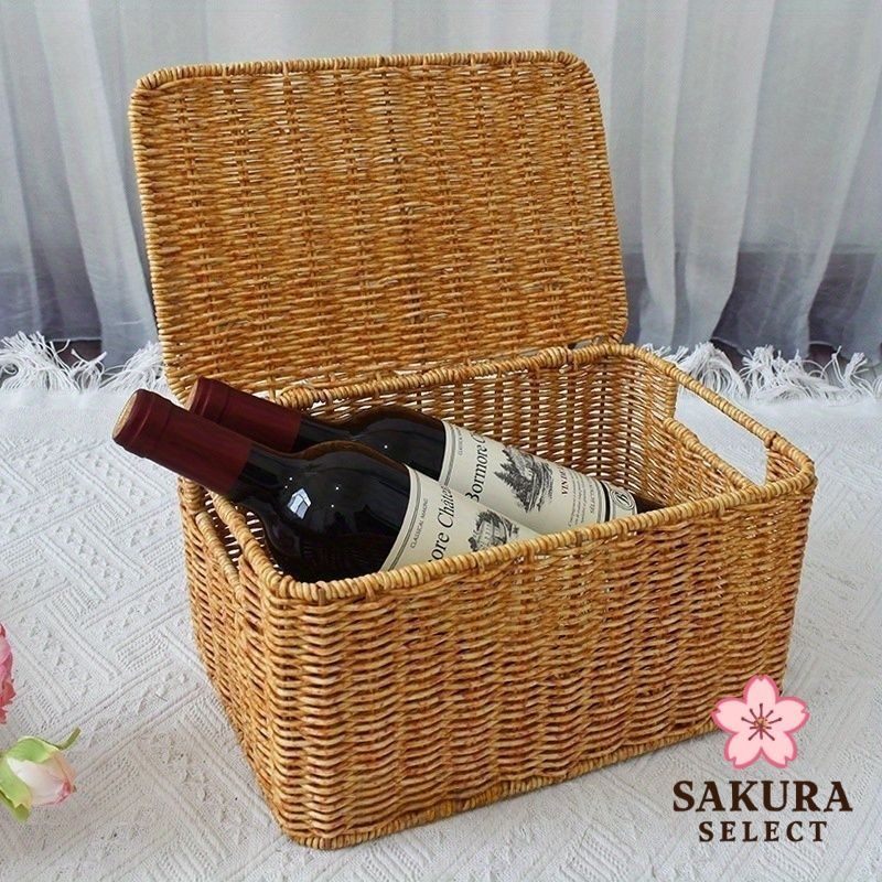 【籐製 手付き籠】エコメルカリ便限定 籐製 手付き籠】エコメルカリ便限定 籐製 手付き籠】エコメルカリ便