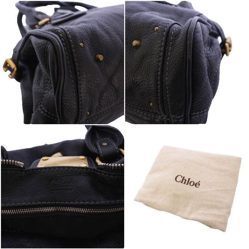 M*S様 Chloe クロエ　パディントンミニ　ハンドバッグ　ブラック Chloe】クロエ パディントン ショルダーバッグ – NISHIKINO