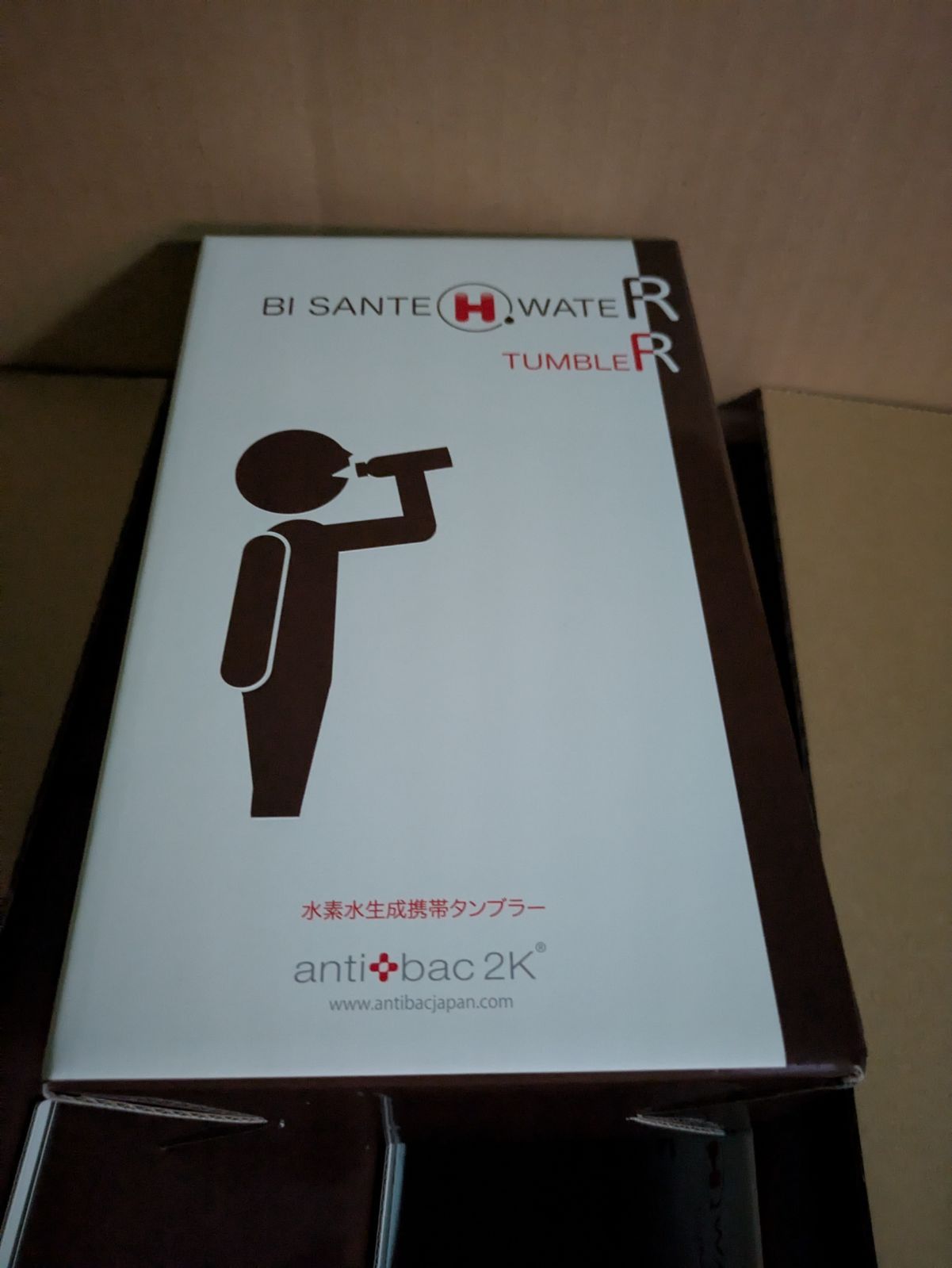 ANTIBAC BI SANTE H WATER Tumbler タンブラー BTA 2 レッド