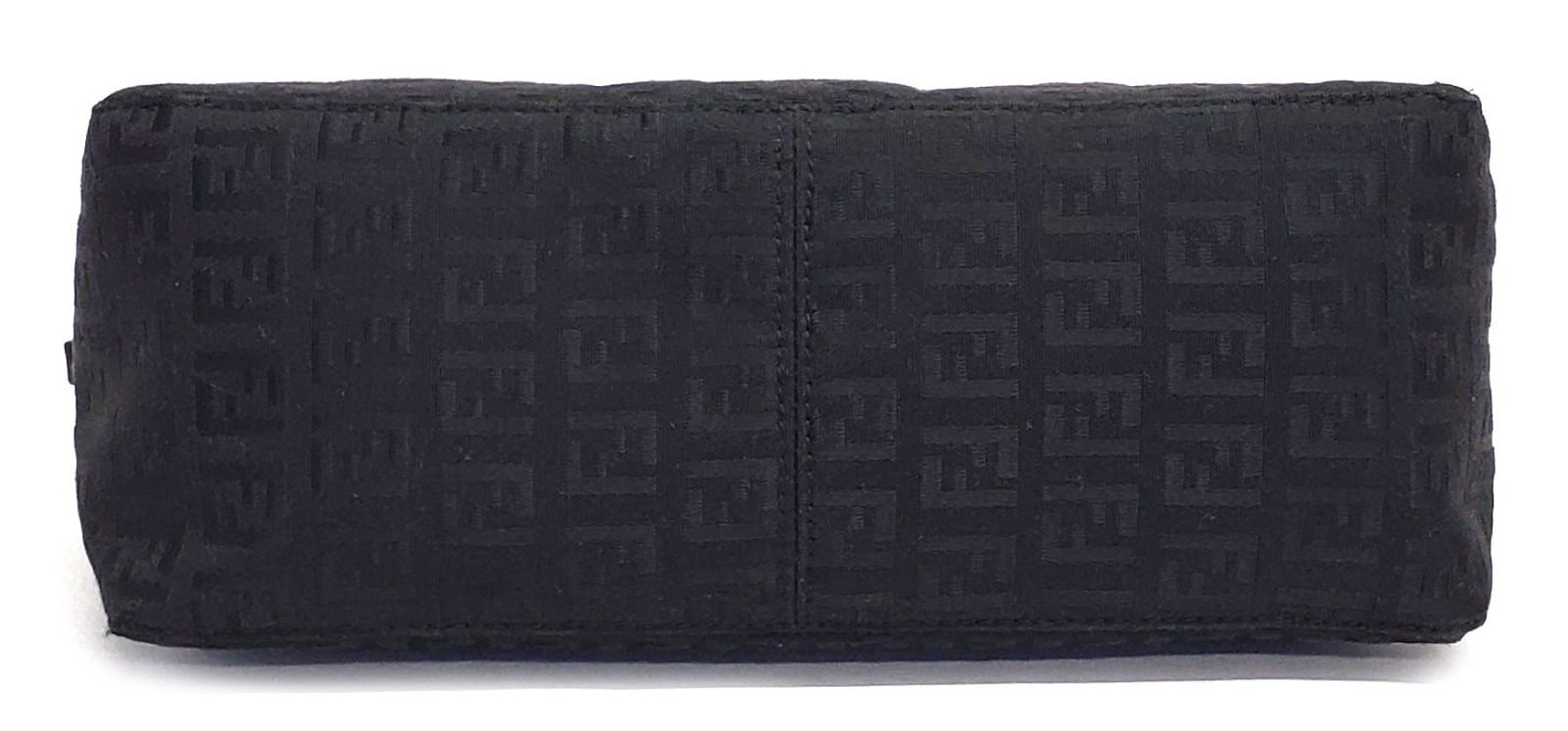 FENDI フェンディ ズッキーノ アクセサリーポーチ ハンドバッグ 黒 L52◇超美品【フェンディ】ズッキーノ アクセサリーポーチ バニティ
