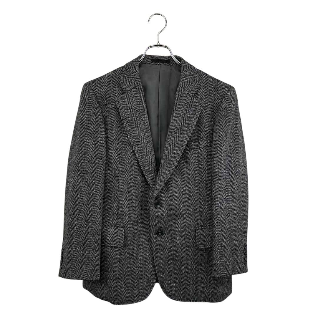 Burberrys◇テーラードジャケット バーバリーズ ヘリンボーン グレー系 