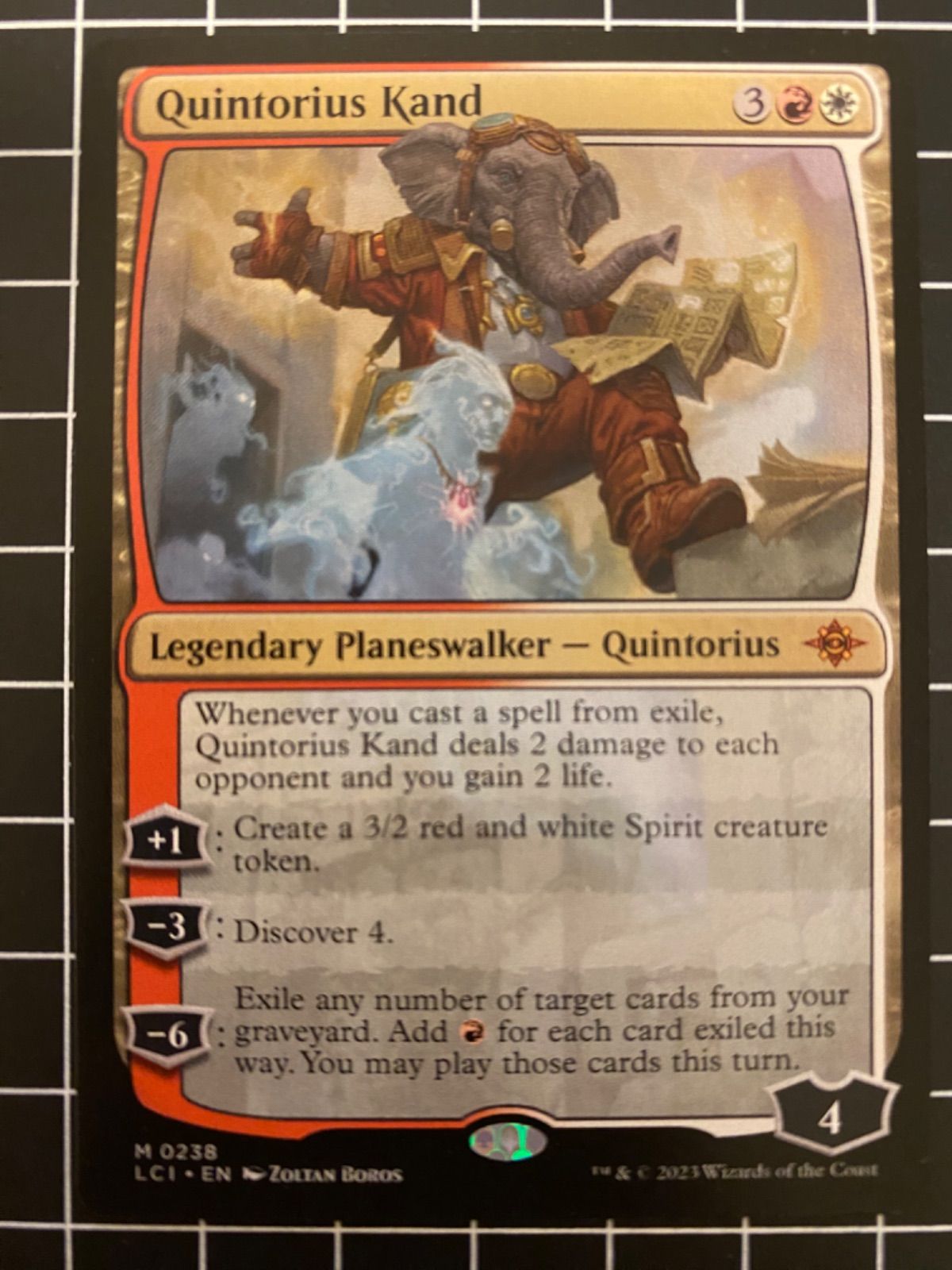 Mtg シングル: Quintorius Kand (クイントリウス・カンド) イクサラン