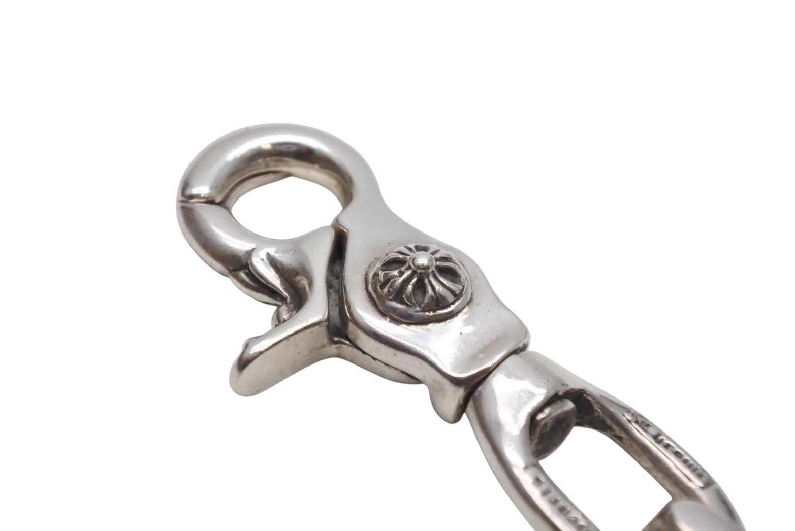 クロムハーツカラビナ CHROME HEARTS 銀座店 クロムハーツ ラージ カンパナ チャーム