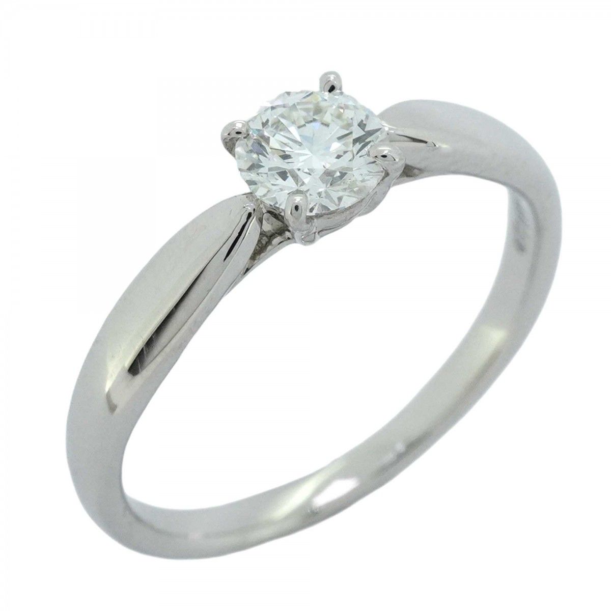 5jeb0239】ティファニー リング ハーモニー 1PD Pt950 プラチナ  