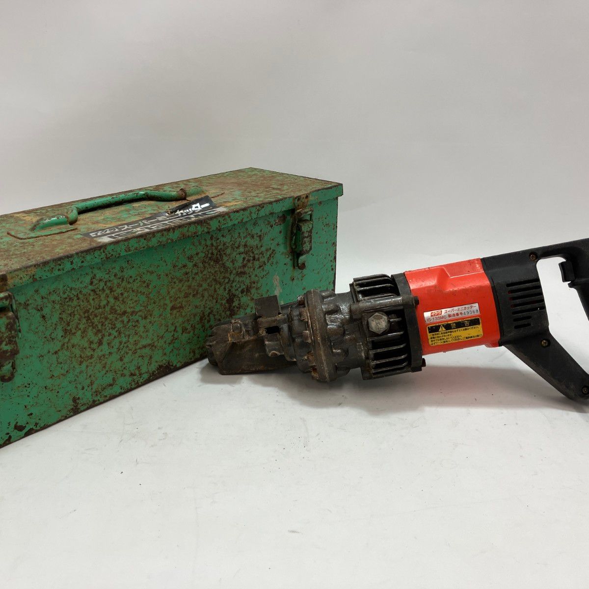 IKURA SEIKI CO. LTD. 育良精機 工具 電動工具 鉄筋カッター IS-13SMC オレンジ