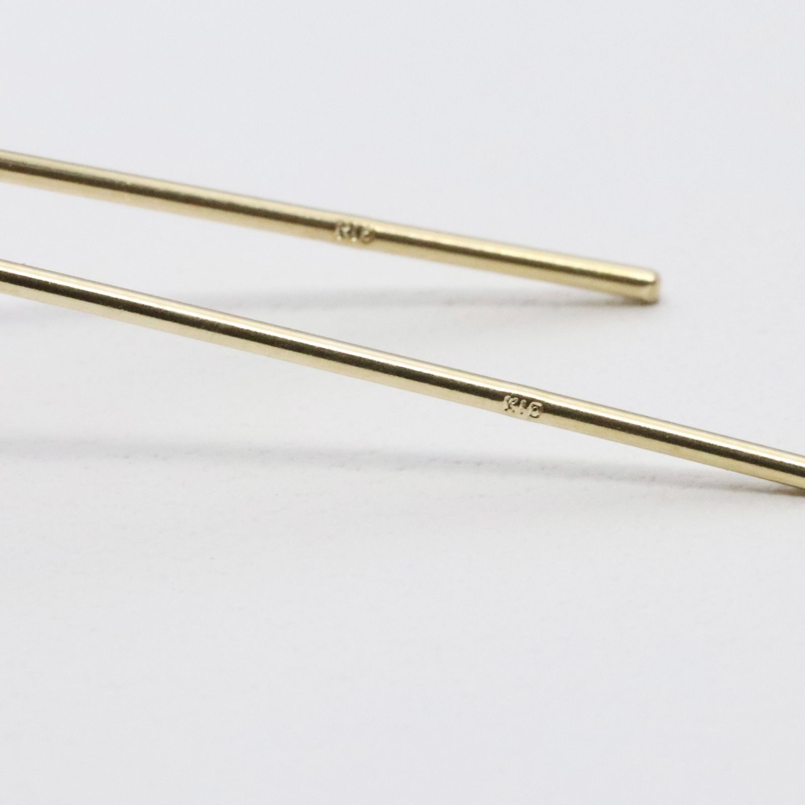 アガット ドロップ ピアス K10/24-1669S