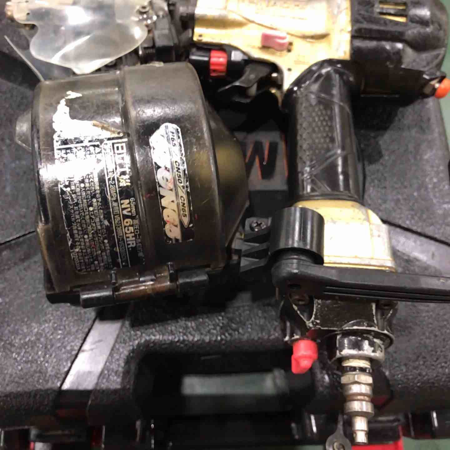 高圧エア釘打ち機 NV65HR