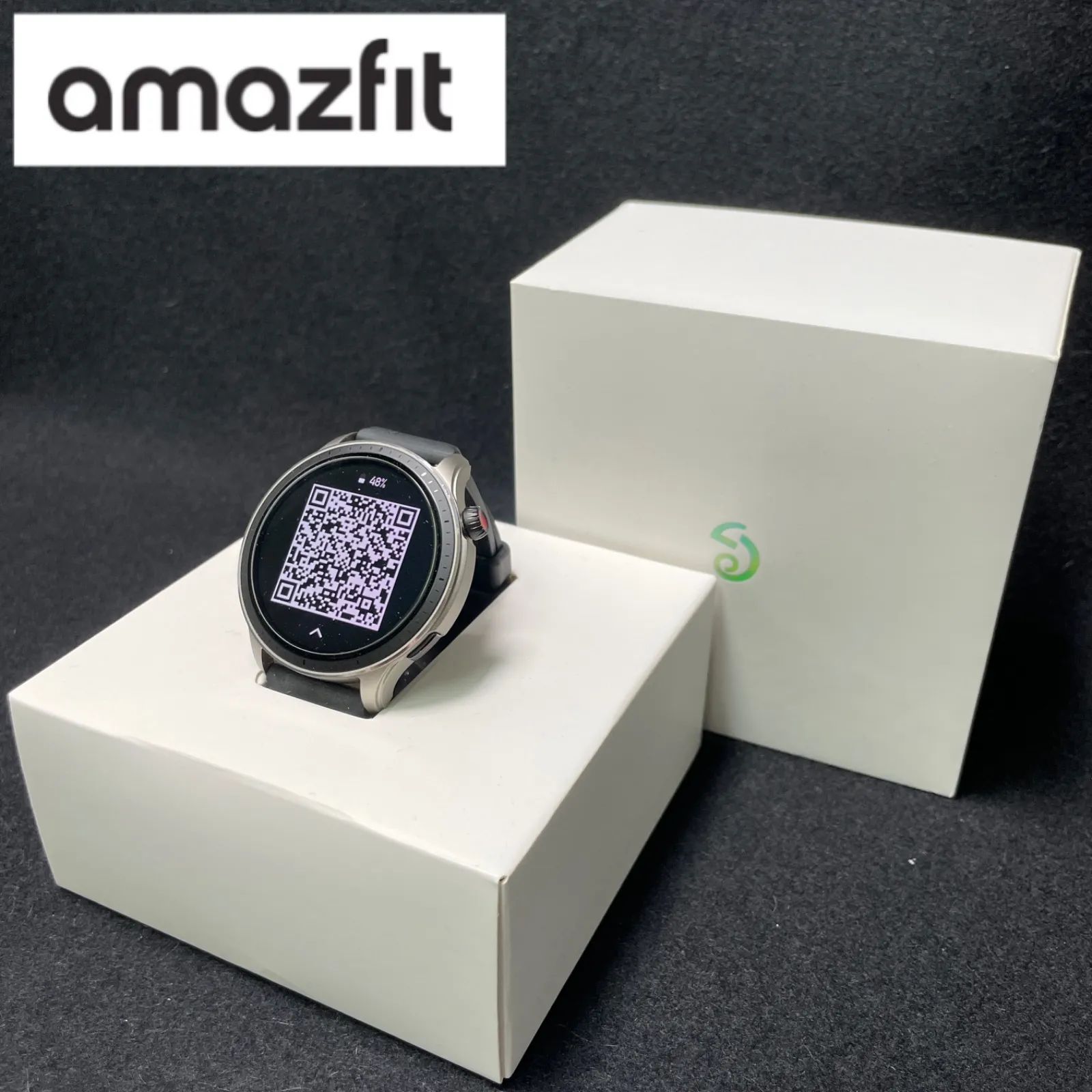 g37 amazfit GTR 4 46mm A2166 スマートウォッチ フィットネス スポーツ ビジネス 防水グレード 5ATM スーパースピードブラック Zeppアプリ