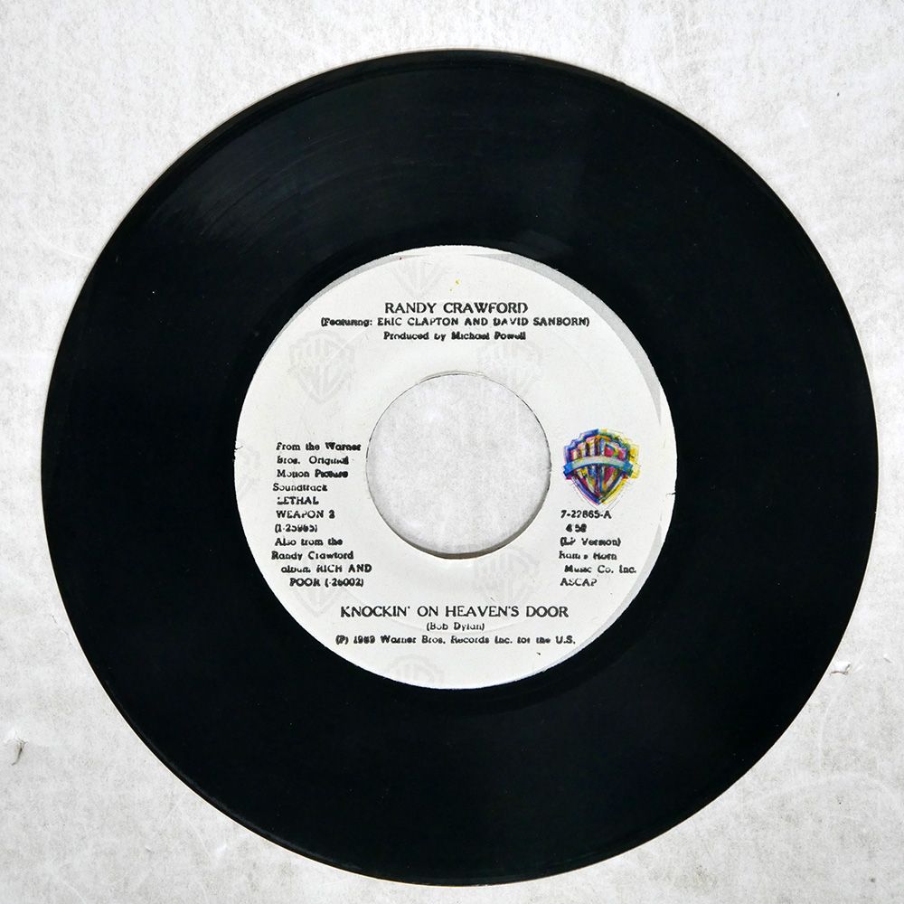 US盤 RANDY CRAWFORD/KNOCKIN' ON HEAVEN'S DOOR/WARNER BROS