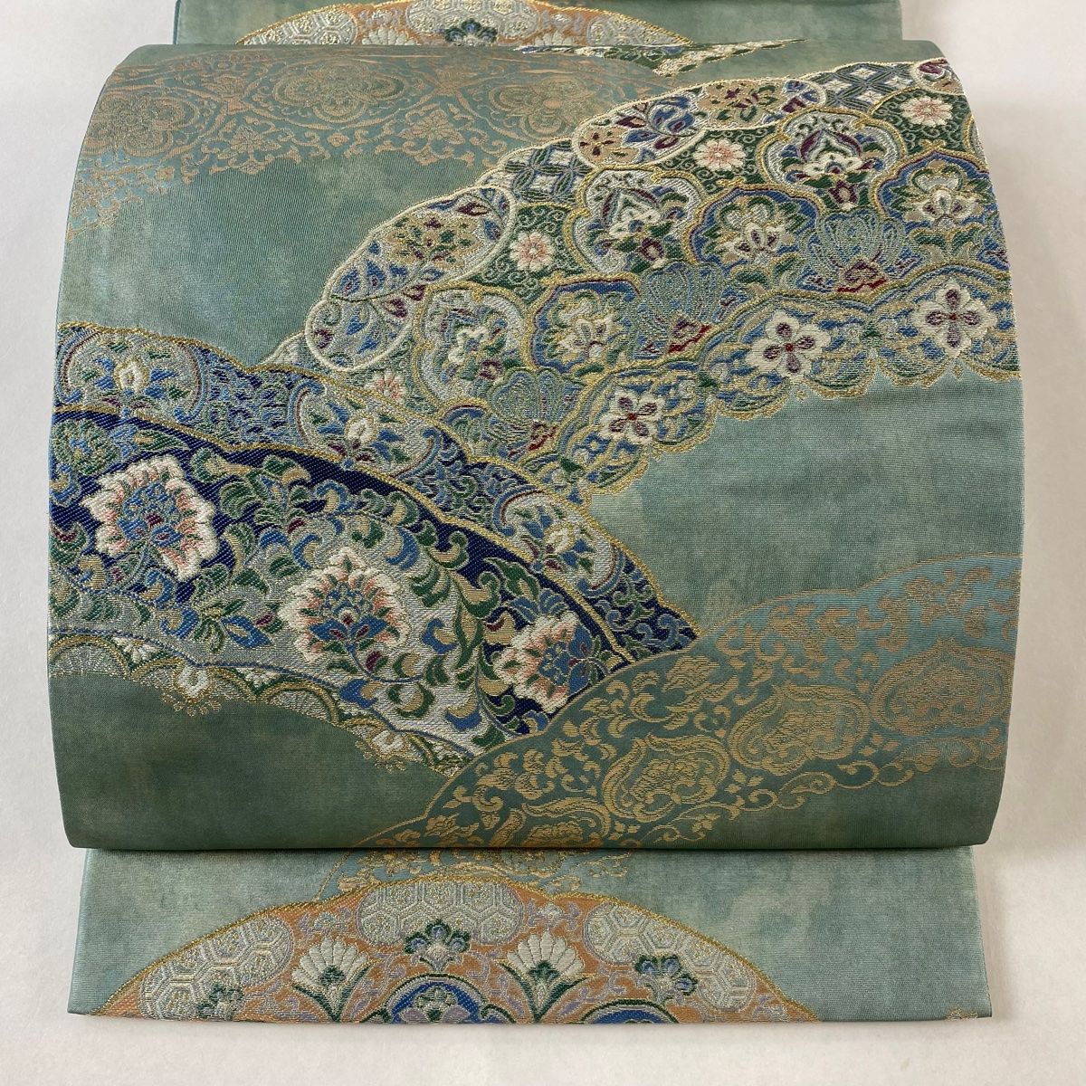 袋帯 美品 秀品 草花 金銀糸 箔 灰紫 六通 正絹 【中古】 - メルカリ