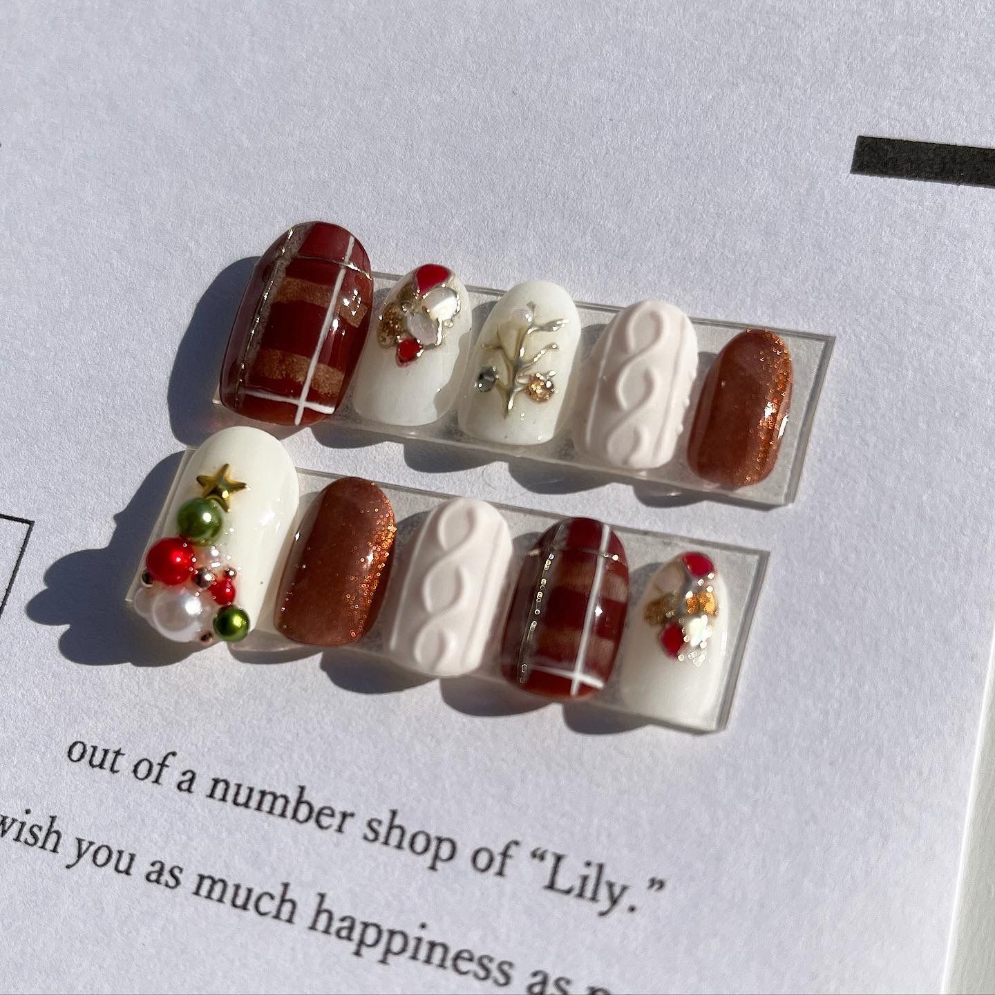 感謝の声続々 新品 未使用 即納 ネイルチップ クリスマスネイル 冬ネイル ニットネイル ツリーネイル ネイルチップ 付け爪 Lavacanegra Com Mx Lavacanegra Com Mx