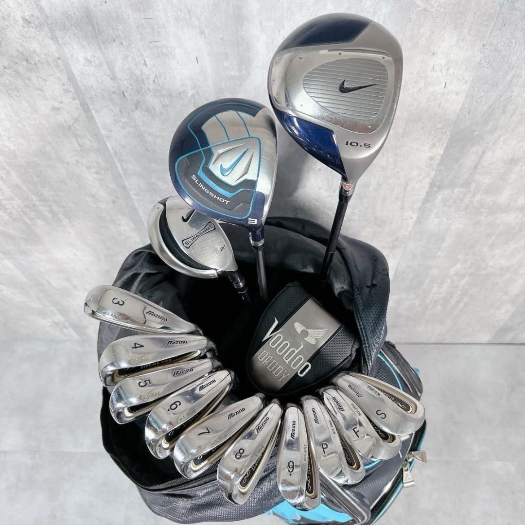 X091 mizuno NIKE メンズ ゴルフ クラブ フルセット 15点 X091 mizuno NIKE メンズ ゴルフ クラブ フルセット 15点 - メルカリ