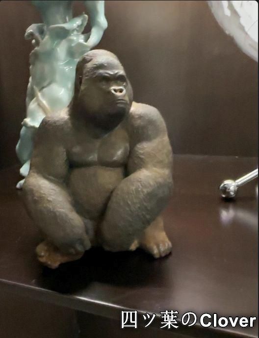 ゴリラ動物 デスク書斎リビング 玄関お 茶台 装飾品 工芸品 置物 ゴリラ動物 デスク書斎リビング 玄関お 茶台 装飾品 工芸品 置物