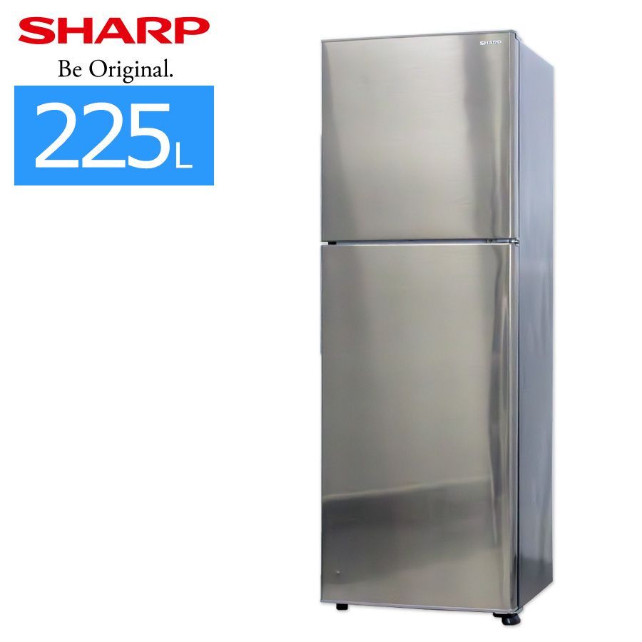 極美品ランク / 屋内搬入付き / 徹底除菌クリーニング済み】 SHARP 2ドア冷蔵庫 225L 長期90日保証 22-23年製 SJ-D23J-S  メタルシルバー クルリポンアイスメーカー ファン式 - メルカリ