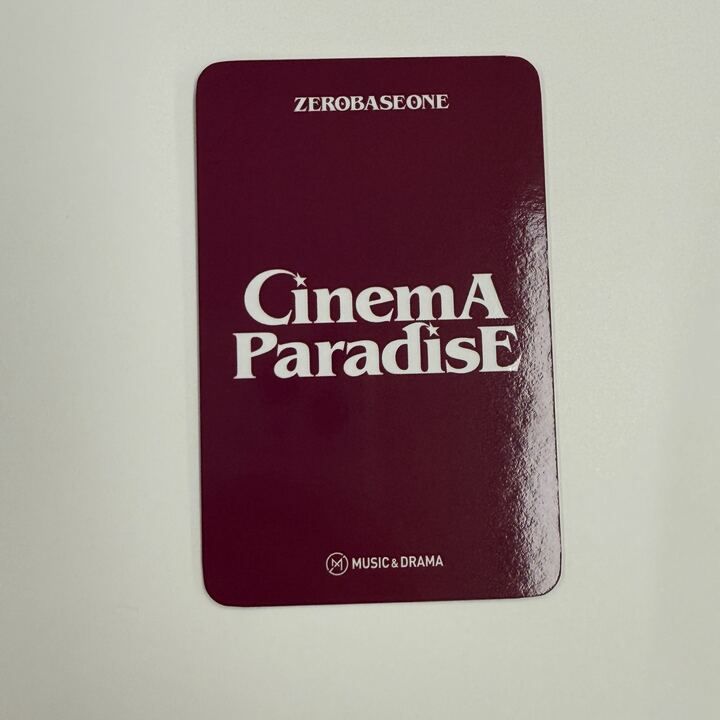 ZEROBASEONE キムギュビン トレカ CINEMA PARADISE Music&Drama
