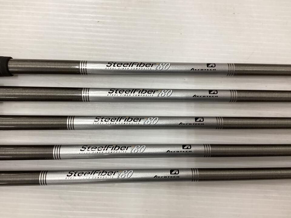 i 525 S SteelFiber 80 アイアンセット ピン 最短 アイアンセット メンズ